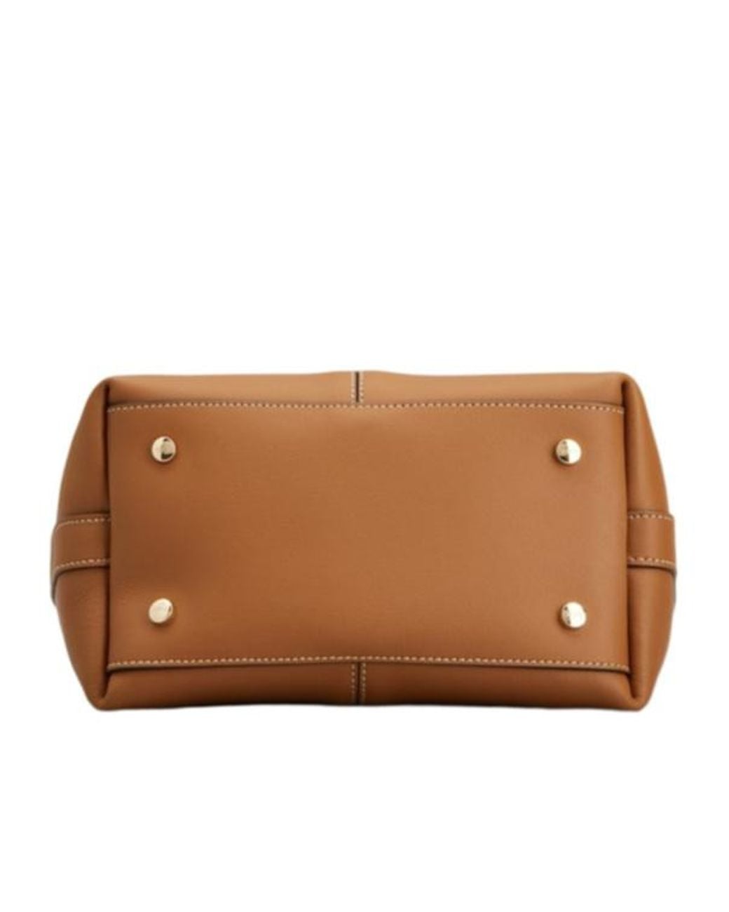 Tod's Brown Logo Engraved Mini Shopping Bag