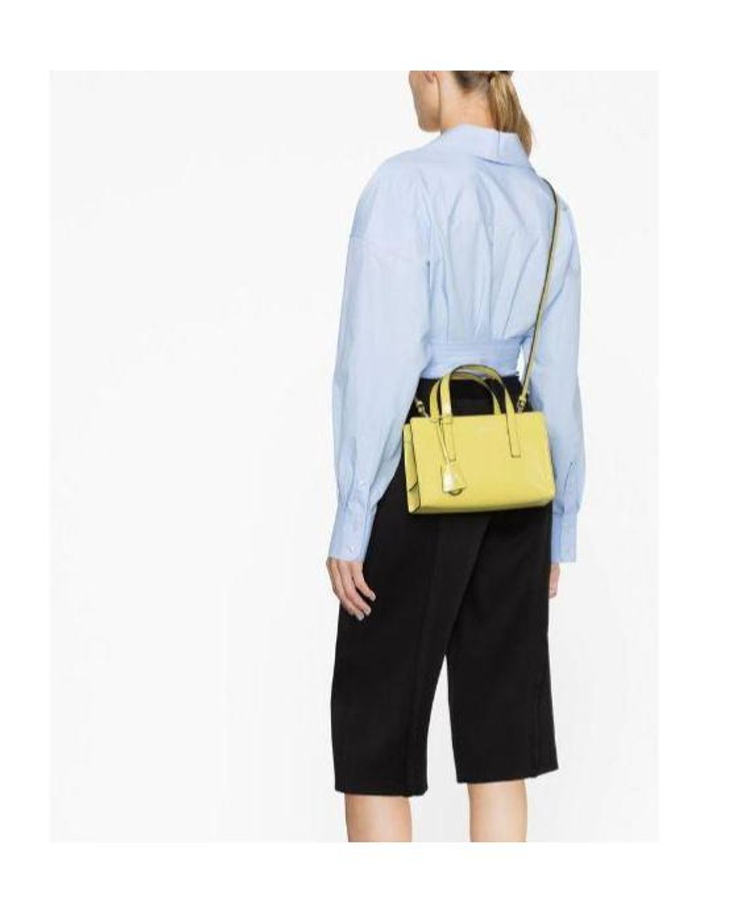 Prada Yellow Re-Edition 1995 Tote Bag