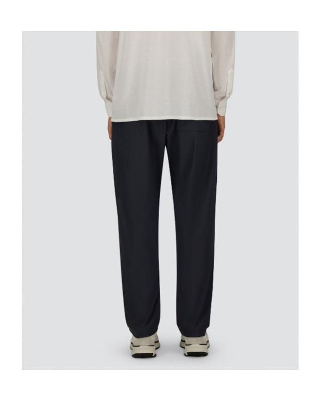 Herno Blue Logo Casual Pants for men
