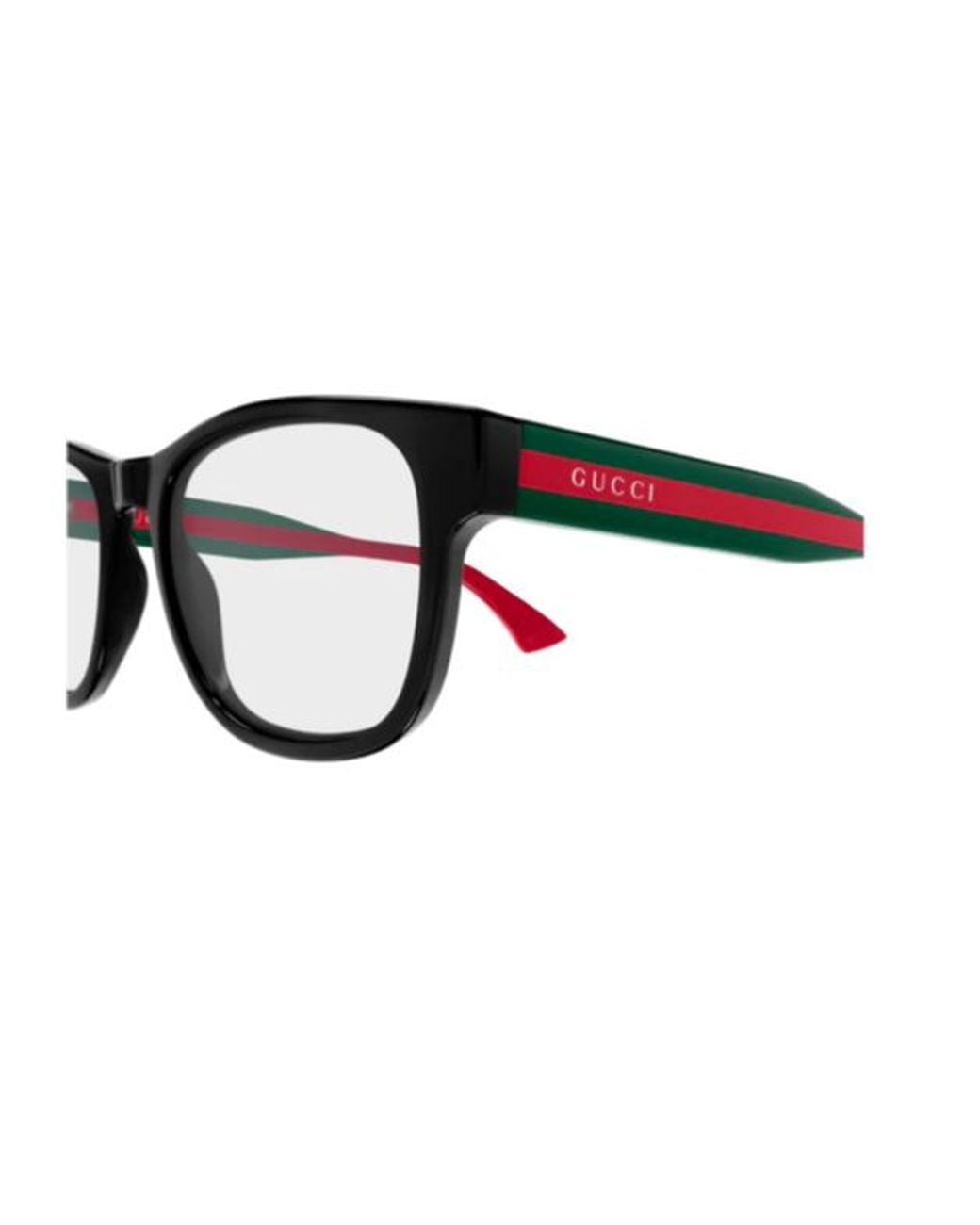 Gucci White Geometric Flat Mirror for men