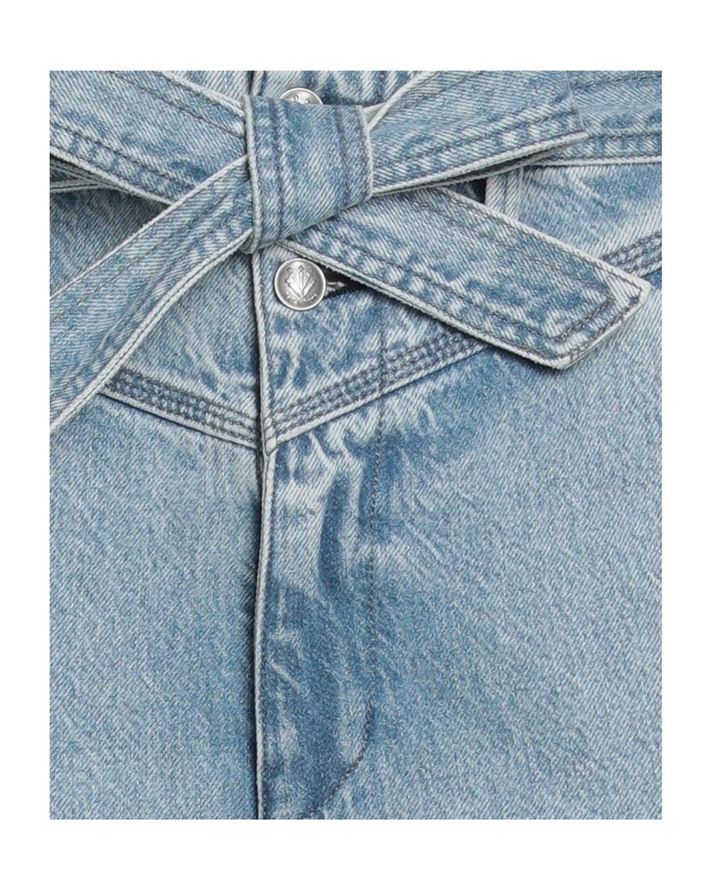 Rag & Bone Blue Straightleg Jeans