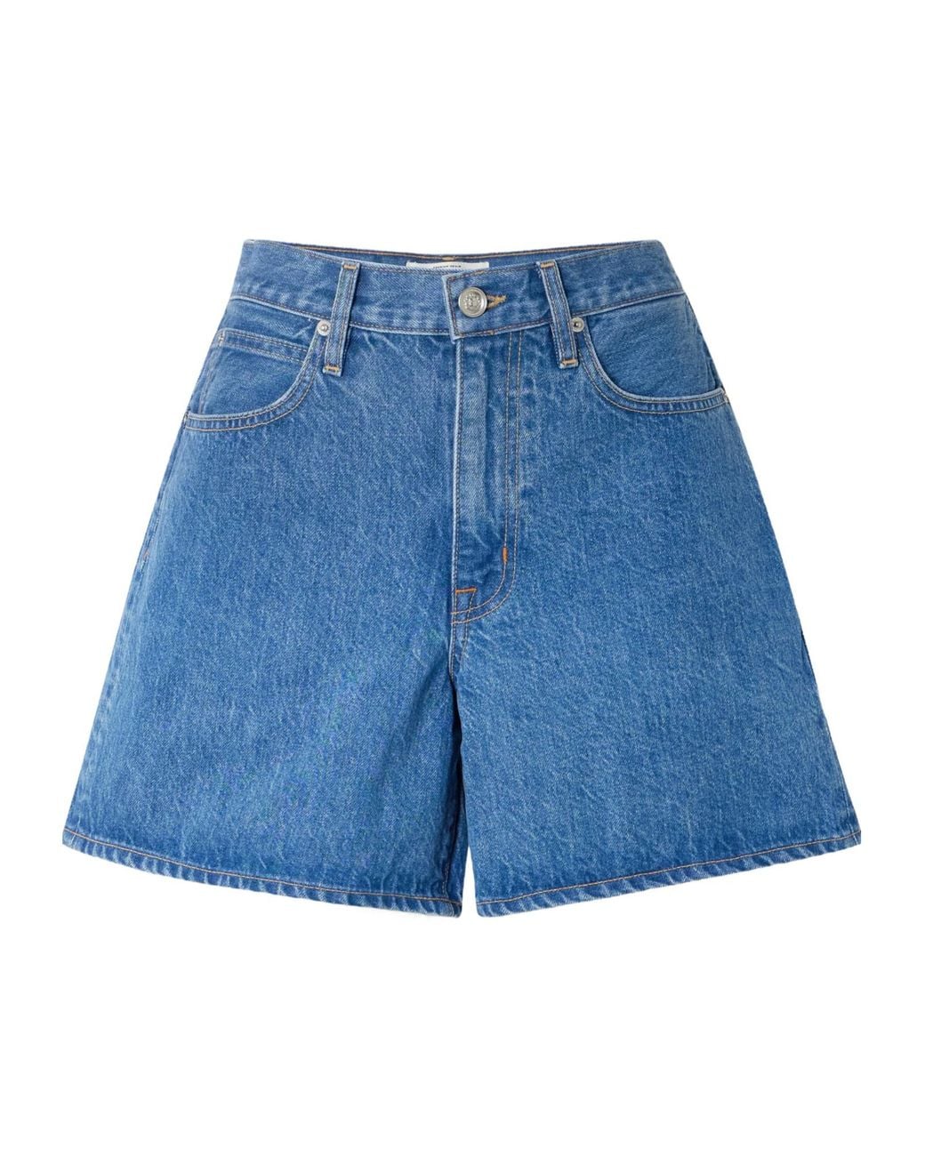 SLVRLAKE Denim Blue Walker Denim Shorts