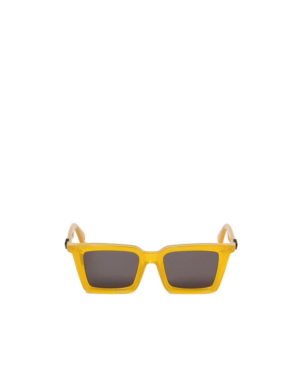 Off-White c/o Virgil Abloh Yellow Full Frame Sunglasses for men