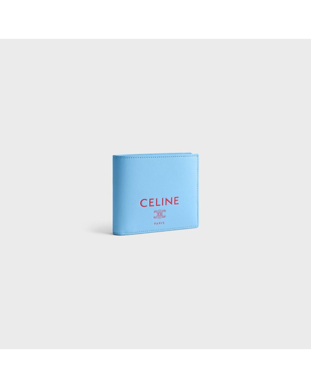 Céline Blue Bi-Fold Wallet for men