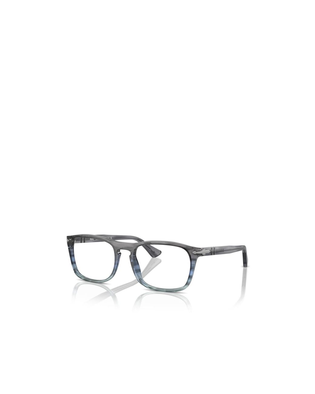 Persol Metallic Square-Frame Glasses for men