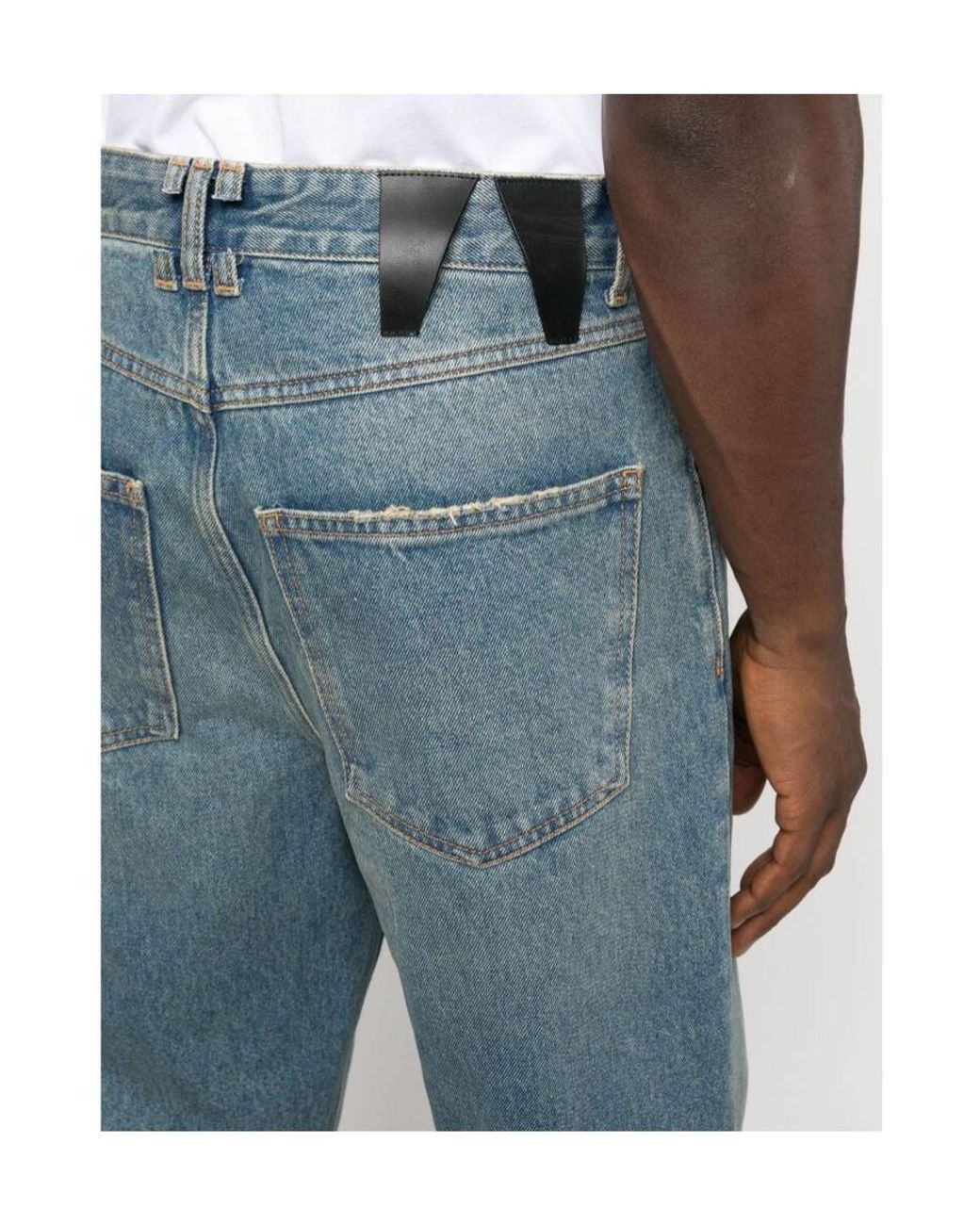 DARKPARK Blue Mark Relax Fit Jeans for men