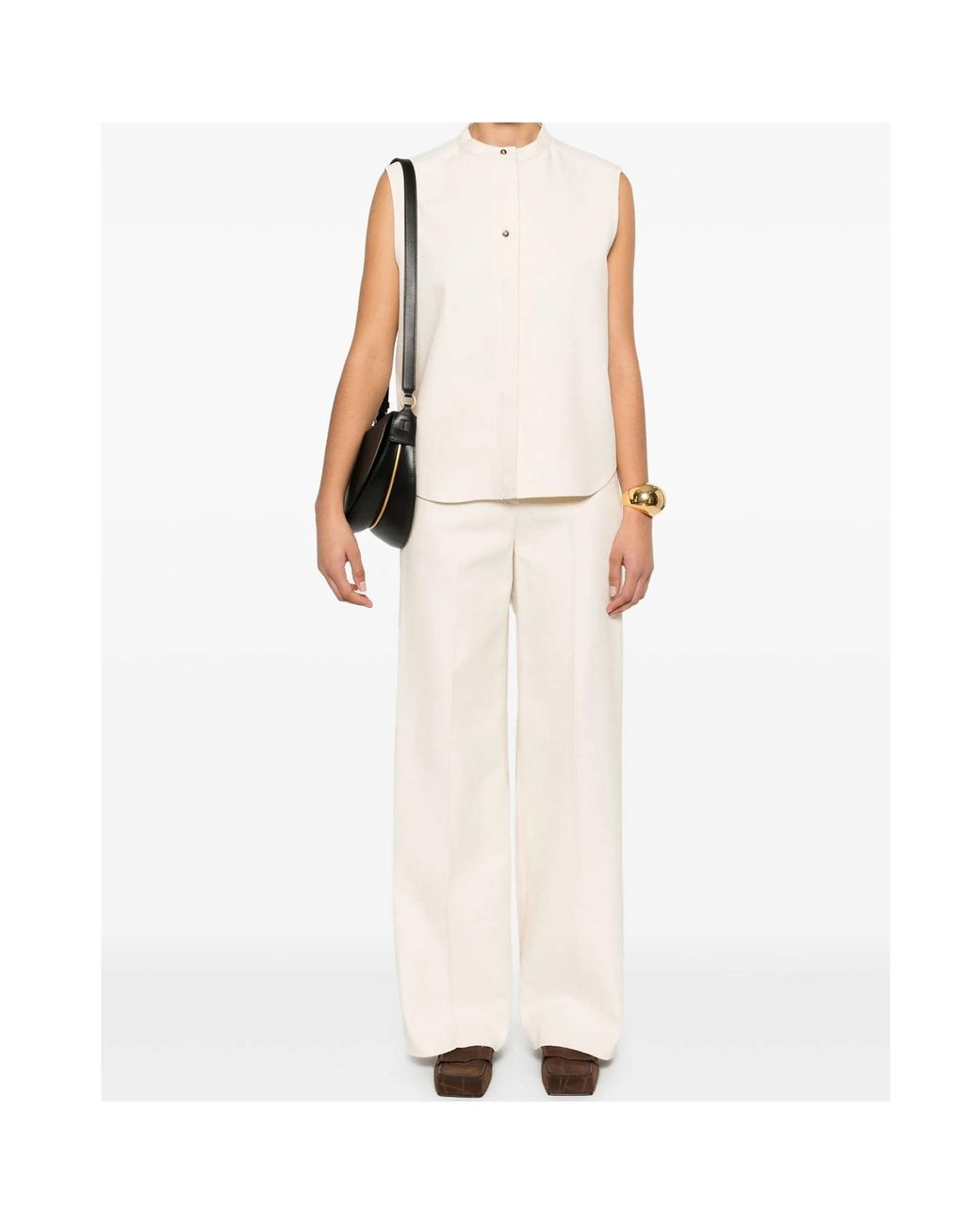 Loulou de Saison White Zora Trousers