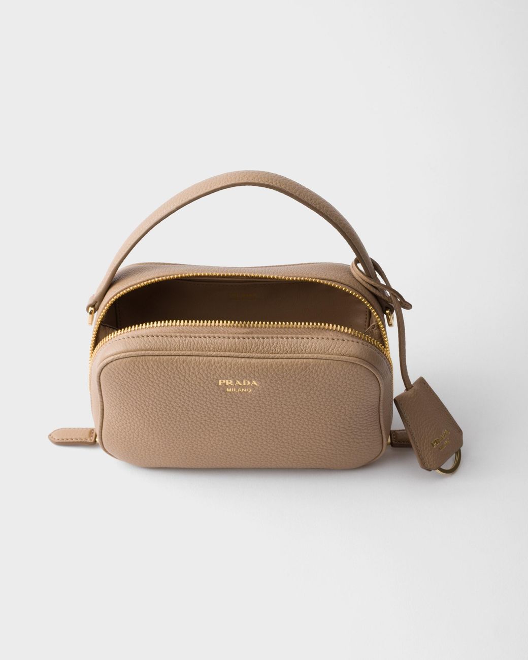 Prada Brown Odette Leather Mini-Bag