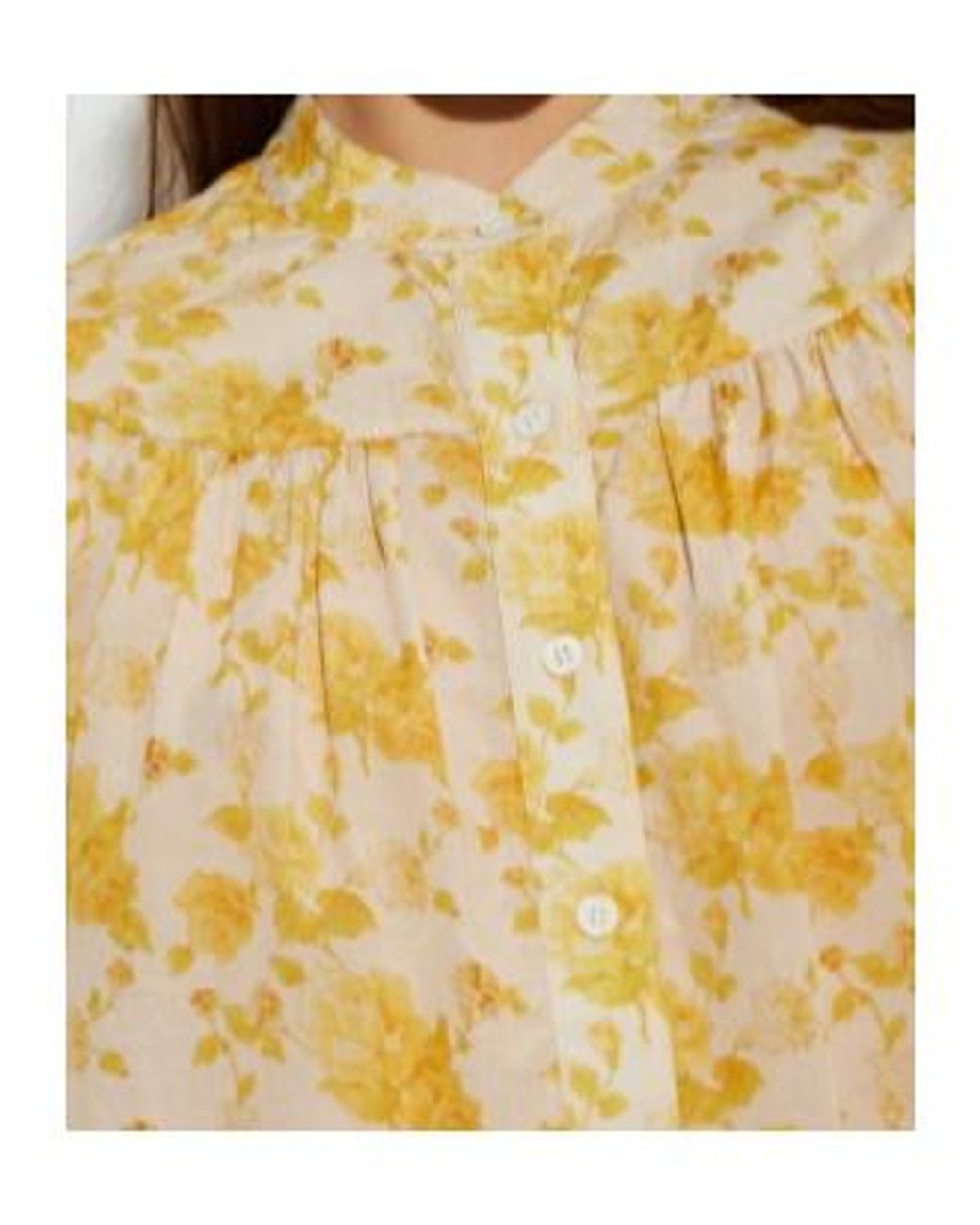 AllSaints Metallic Long-Sleeved Shirt