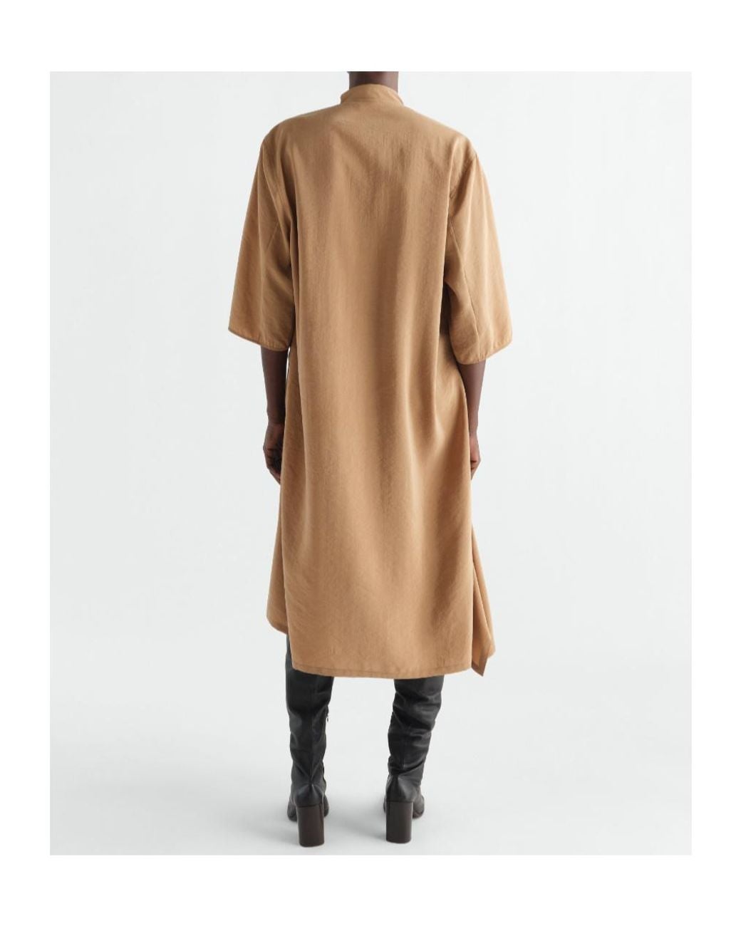 Lemaire Natural Soft-Collar Dress
