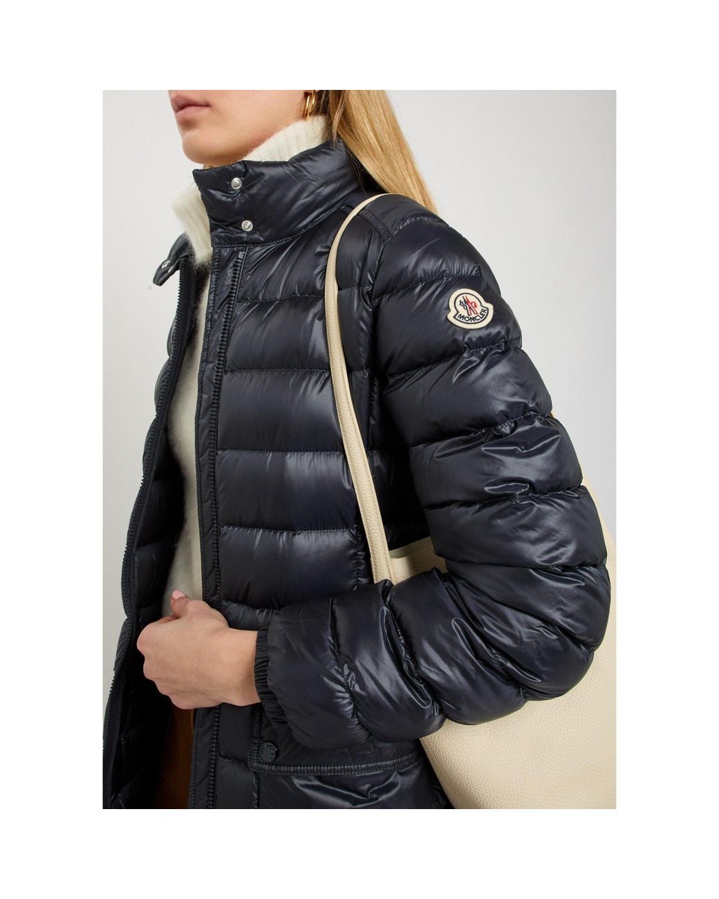 Moncler Blue Simple Down Jacket