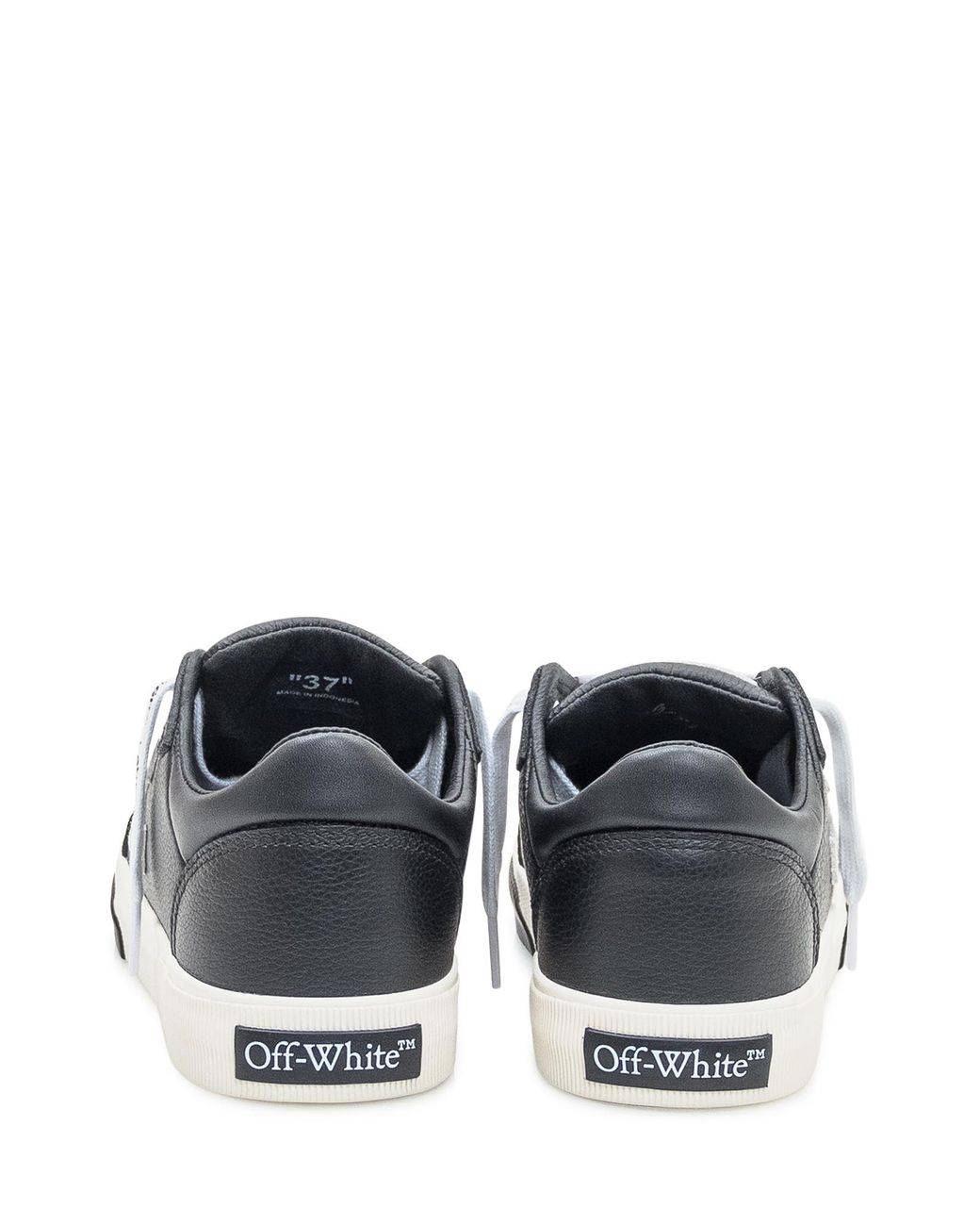 Off-White c/o Virgil Abloh Blue Arrows Round Toe Lace-Up Sneakers