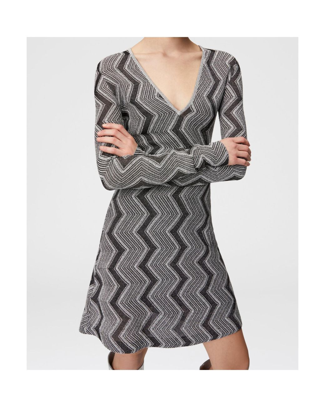 Missoni Gray Short Dresses