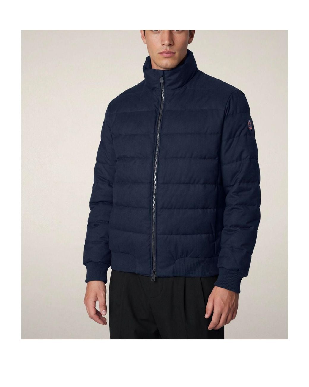 Save The Duck Blue Puffer Jacket Mod