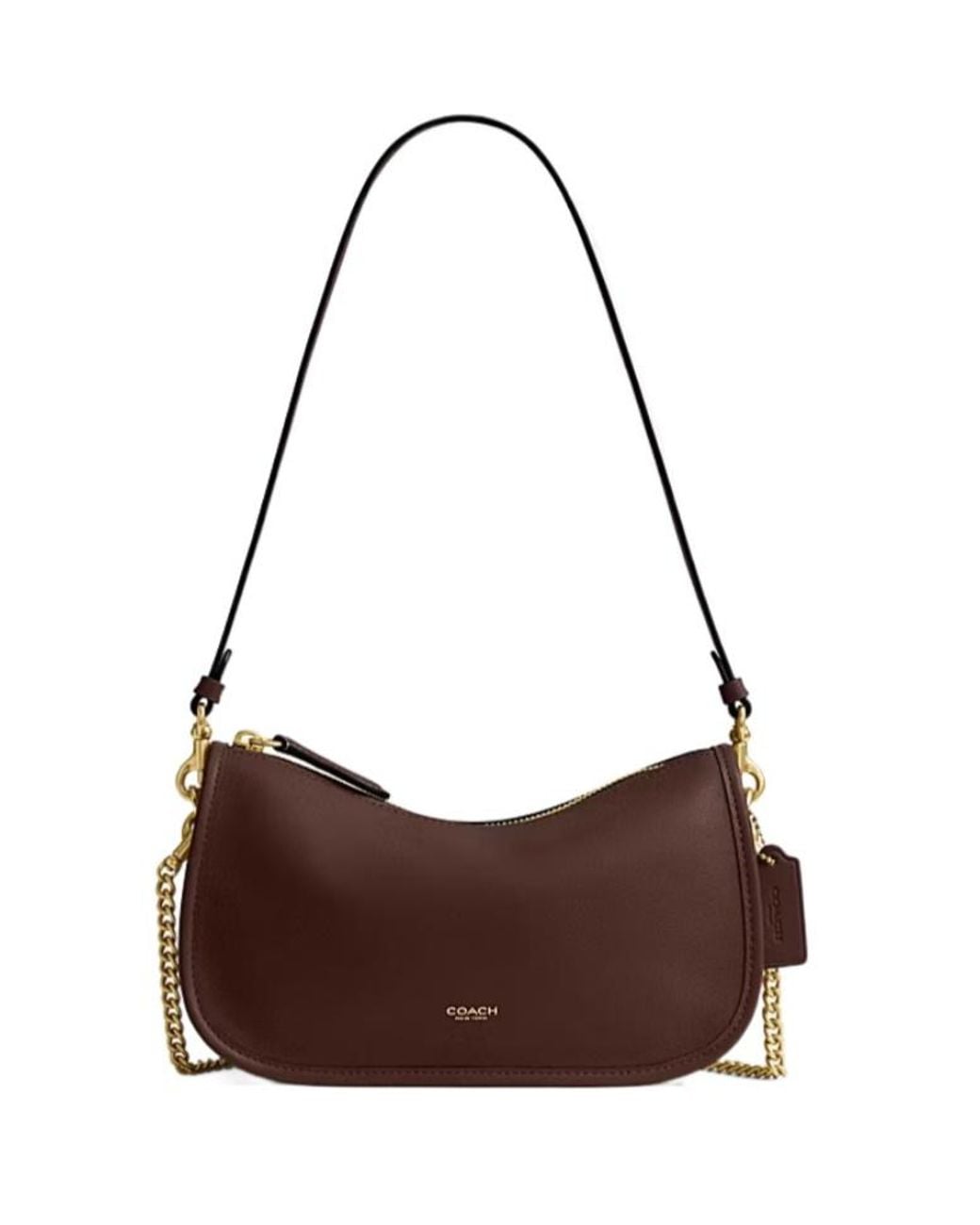 COACH Brown Waverly Shoulder Bag