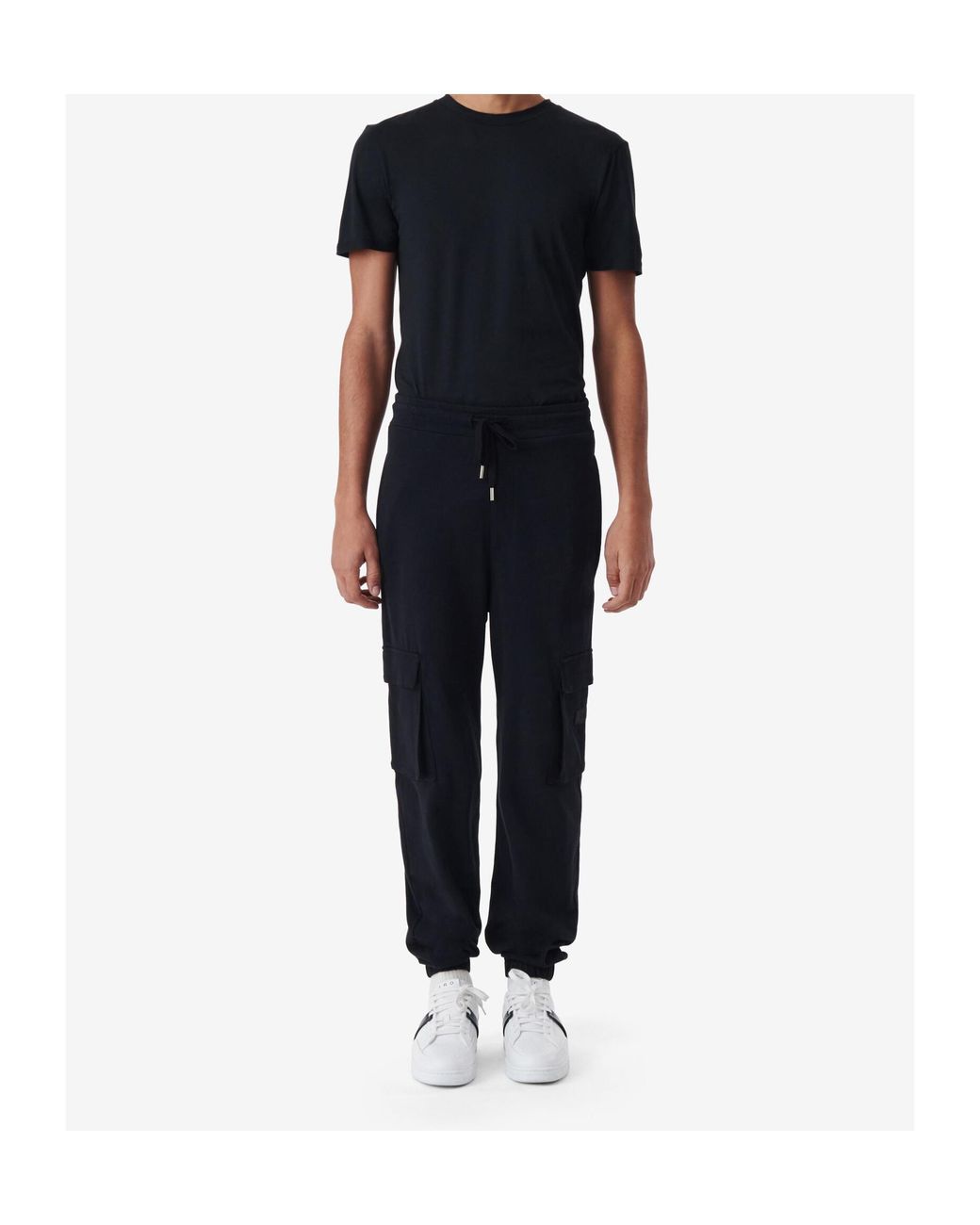 IRO Blue Drawstring Sweatpants for men