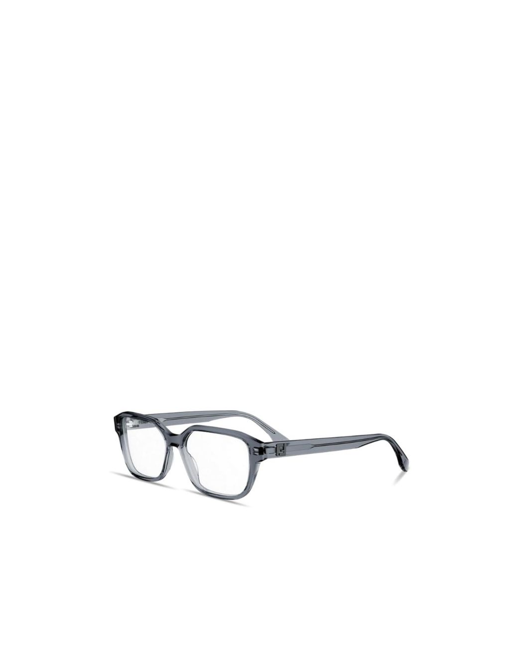 Fendi Metallic Eyewear Rectangular Frame Glasses