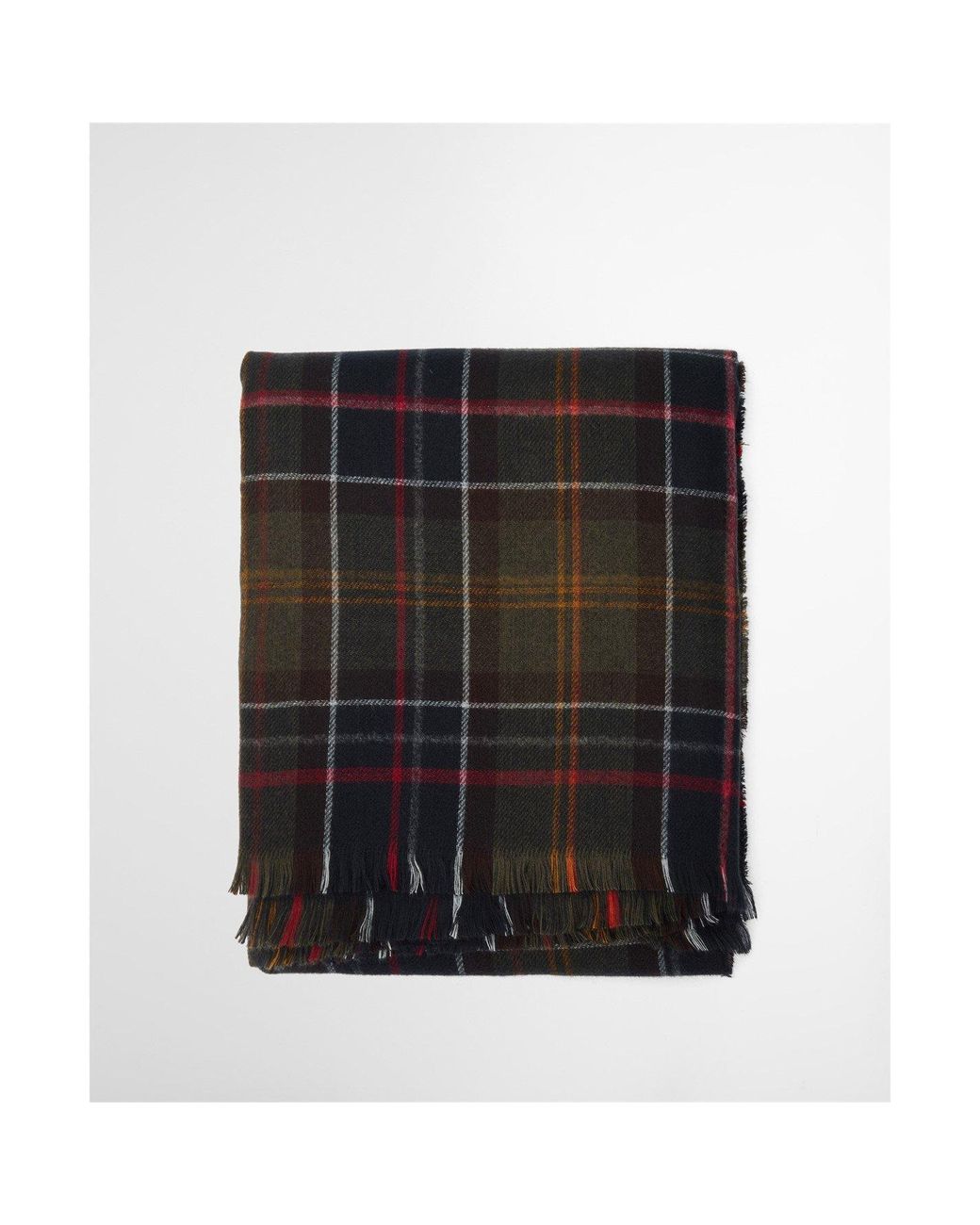 Barbour Black Montieth Scarf