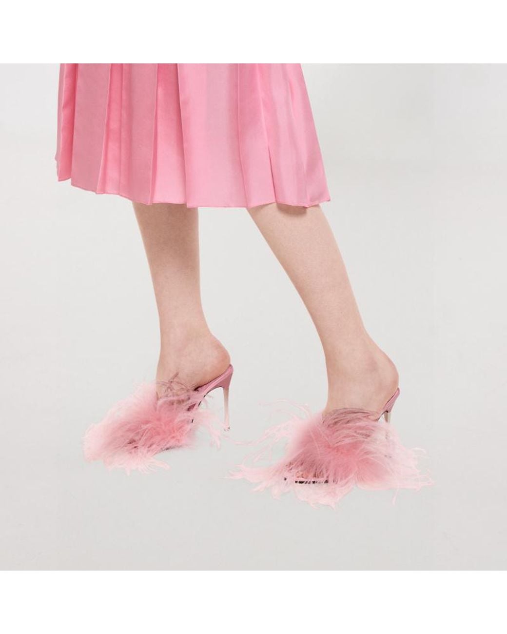 Gucci Pink Bombshell Slide Sandal