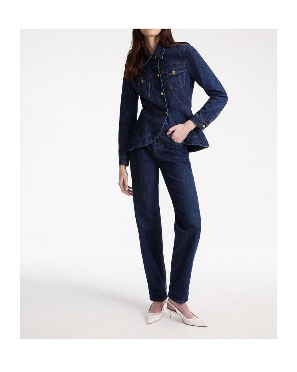 Marella Blue Five-Pocket Jeans