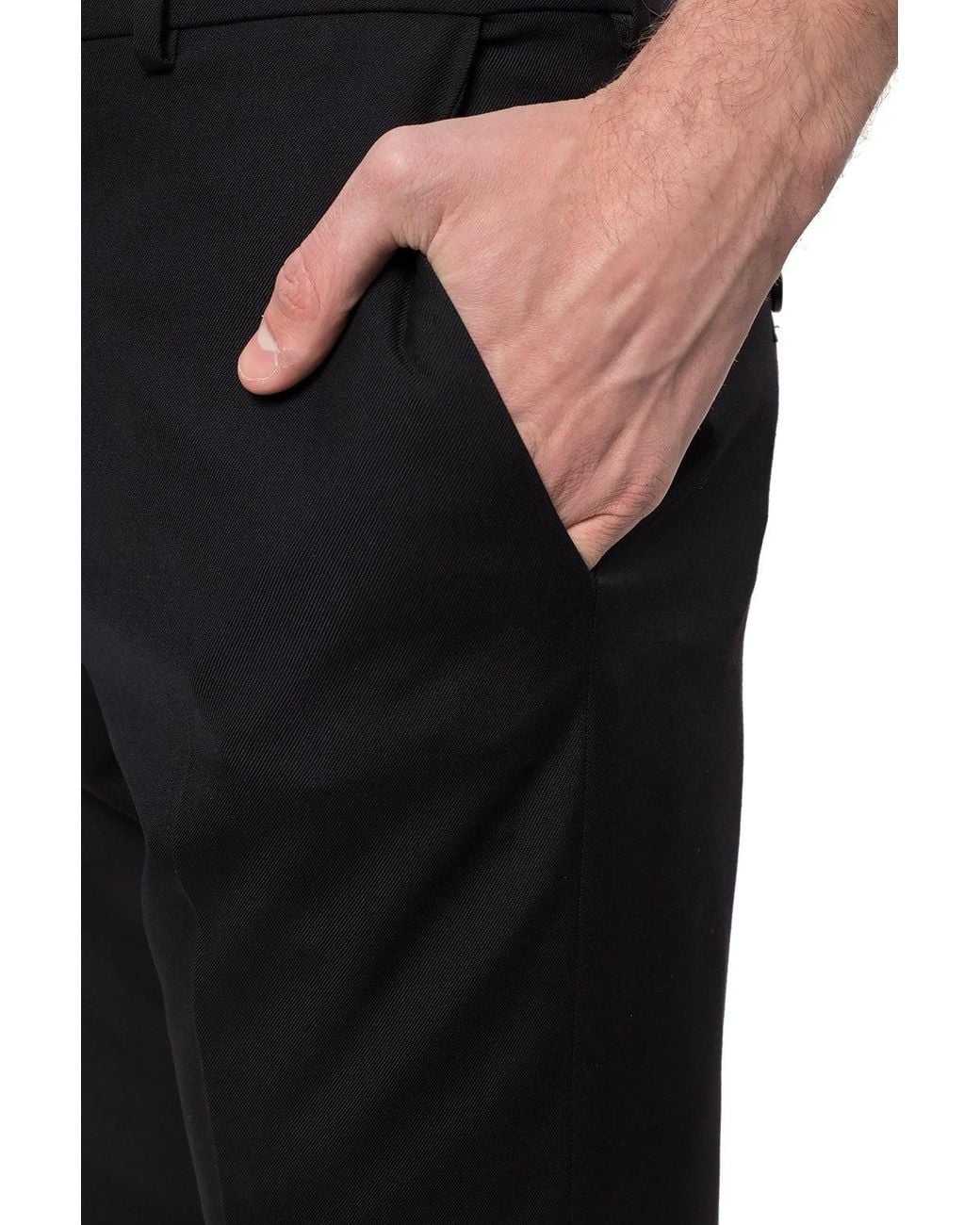 Céline Black Classic Pants for men