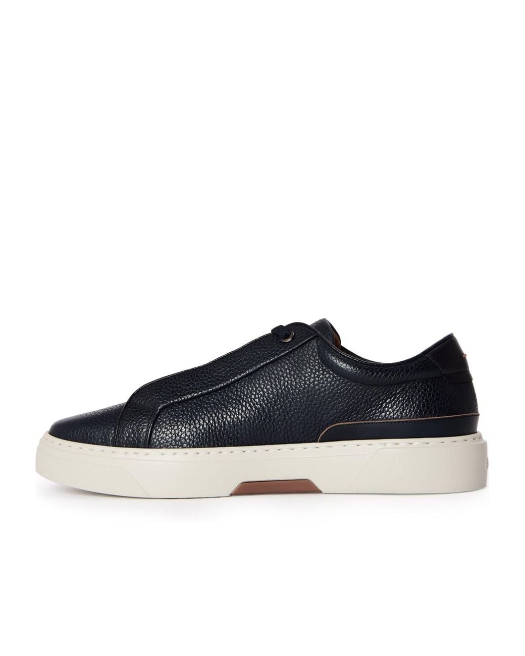 Boss Blue Low-Top Casual Shoes for men