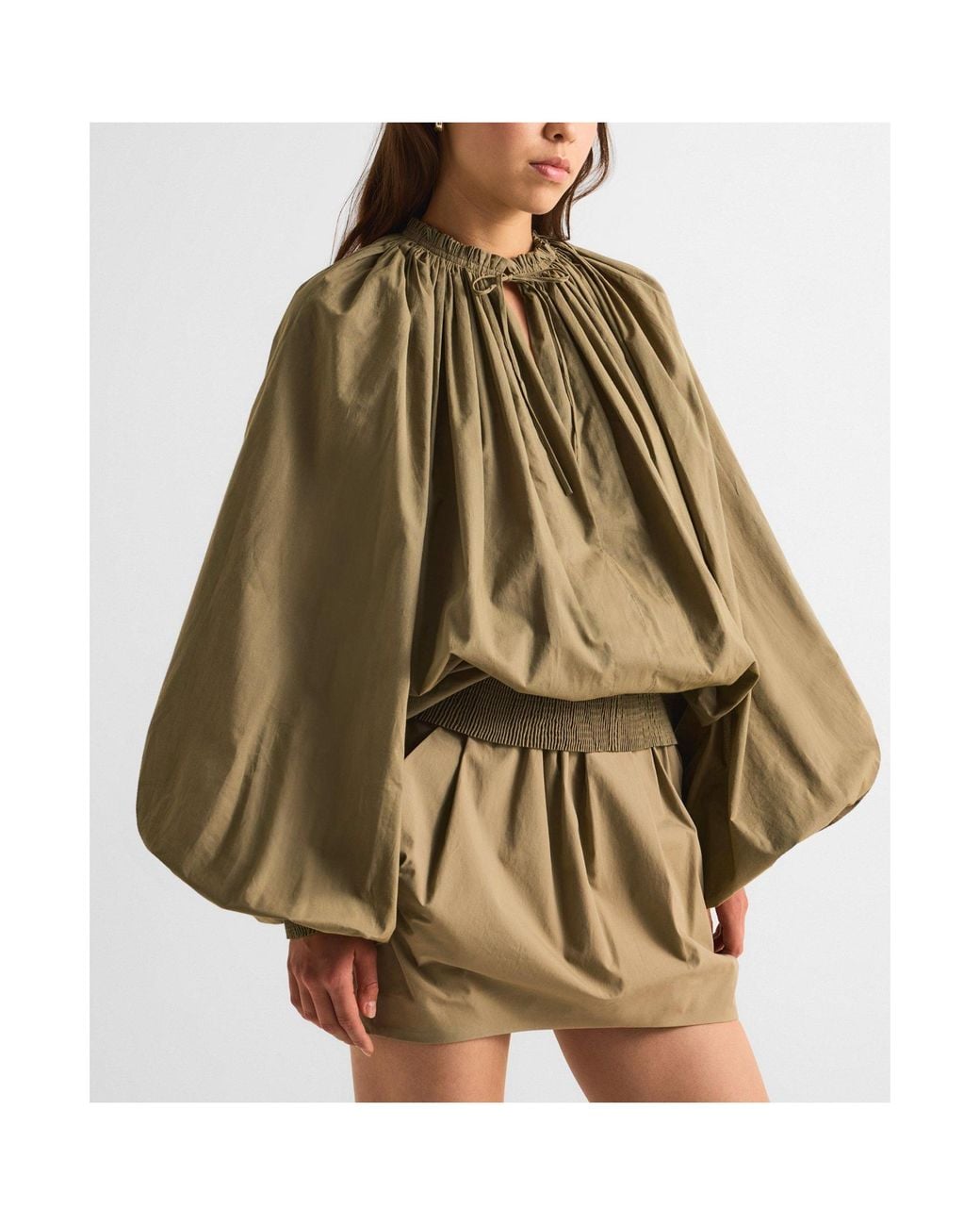 Balmain Natural Minimalist Long-Sleeve Shirt