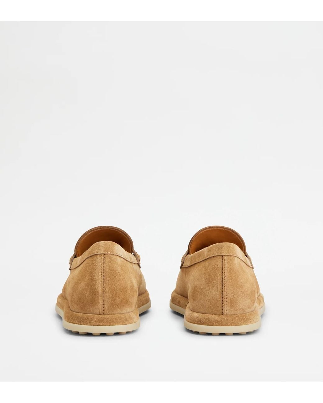 Tod's Brown Metal Bit Loafers
