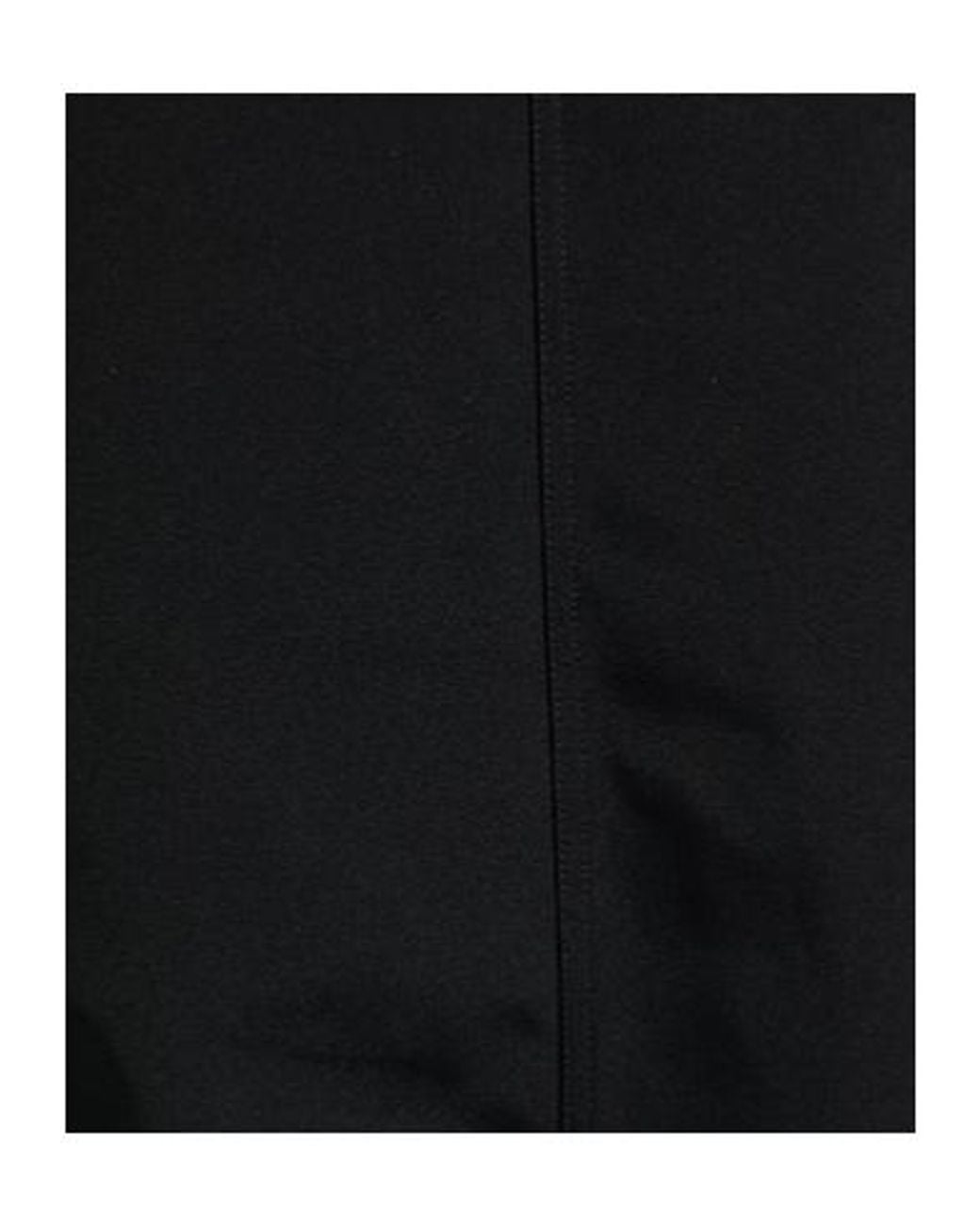 Rick Owens Black Solid Color Midi Skirt