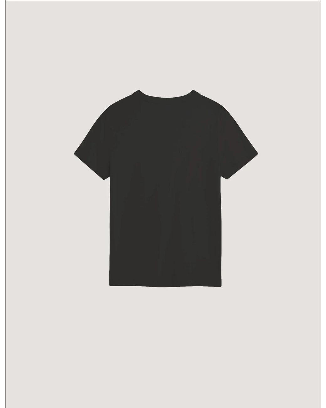Maison Kitsuné Black Double Fox Head Regular Tee-Shirt