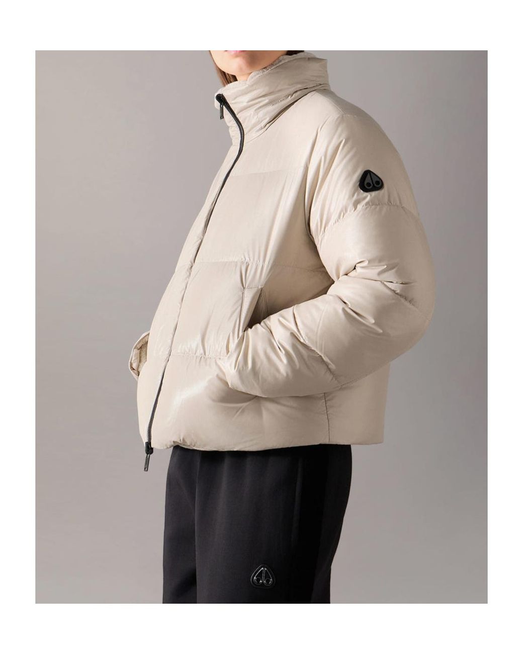 Moose Knuckles Natural Queens Reversible Down Puffer