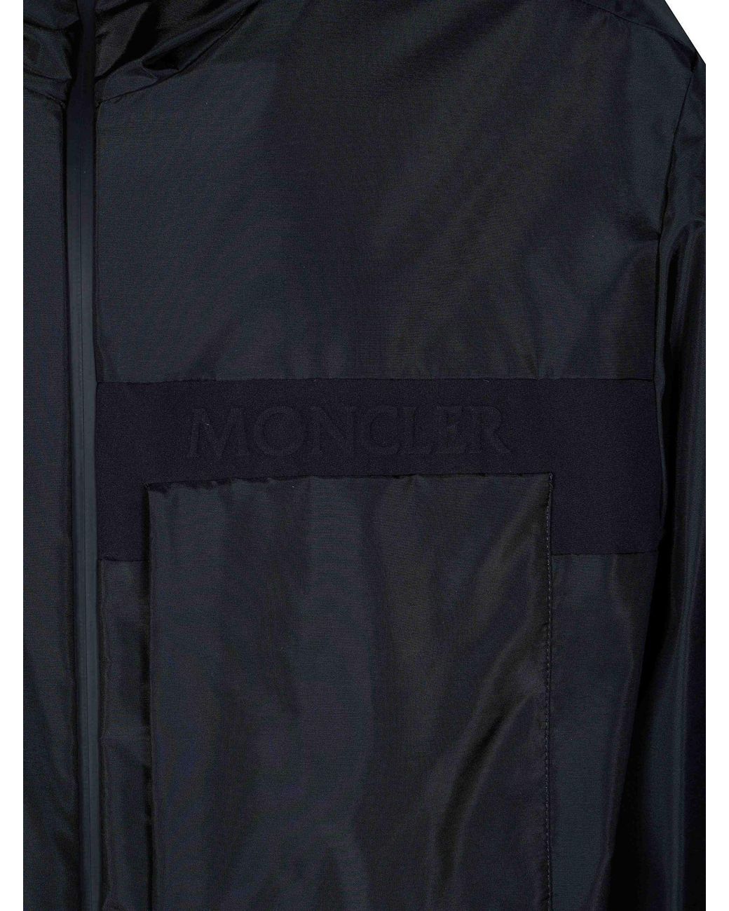 Moncler Black Fonteghi Hooded Jacket for men