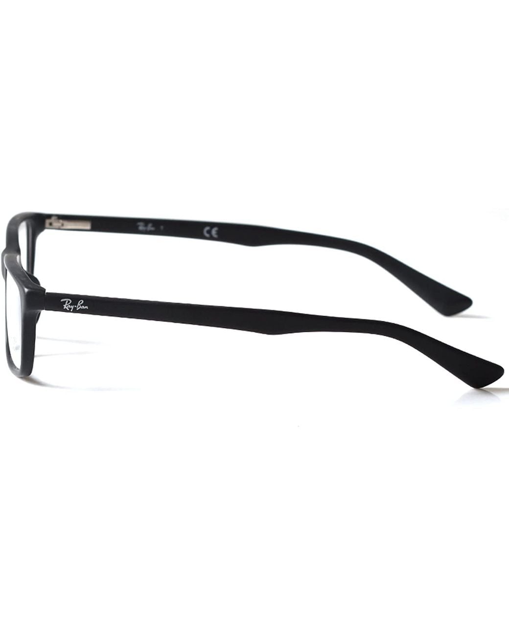 Ray-Ban White Logo Clear Lens Glasses for men