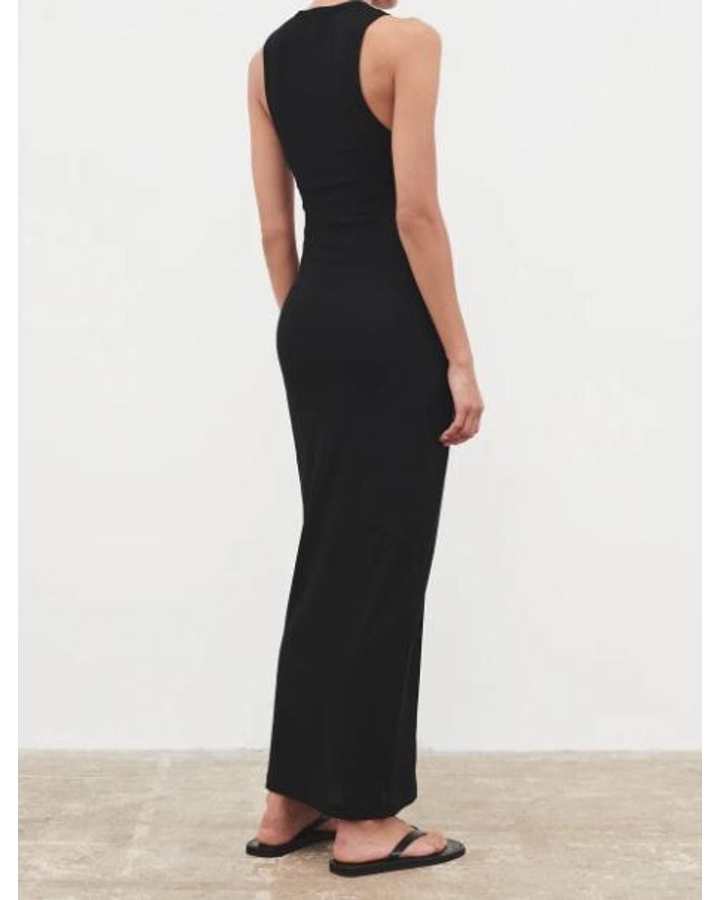 Wardrobe NYC Black Racer Dress