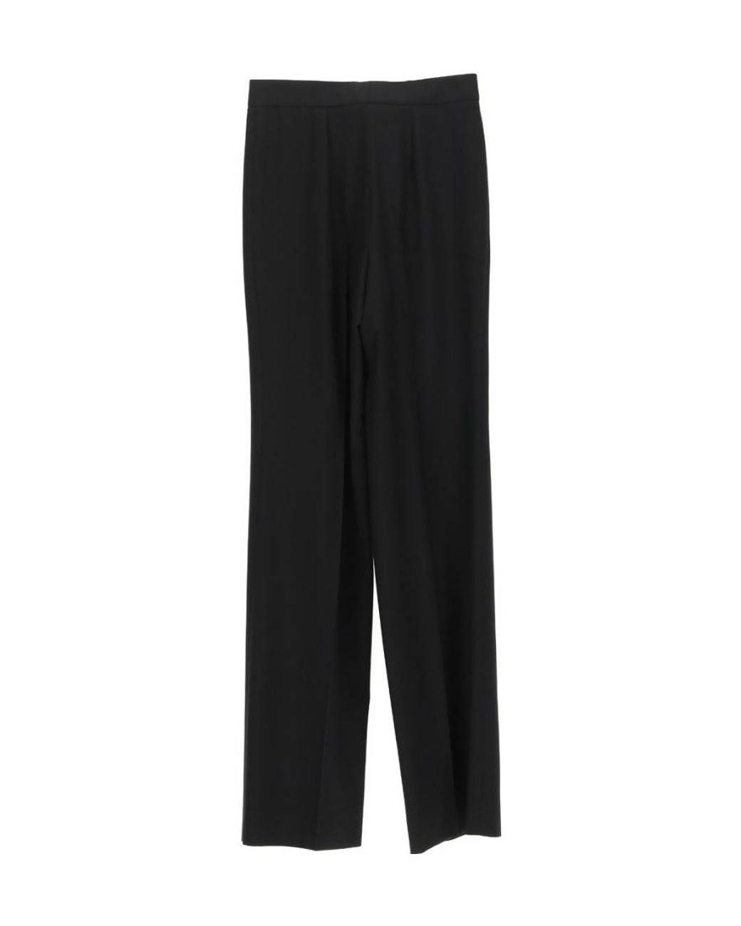 Stella McCartney Black Straight Leg Tailored Pants