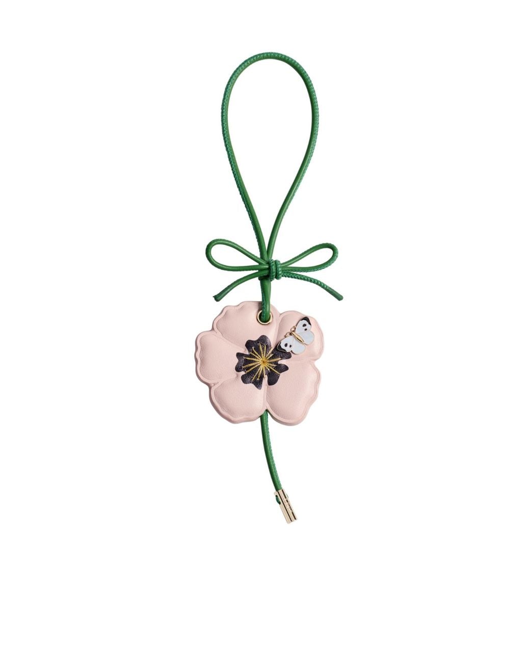 Dior White Blooms Bag Charm