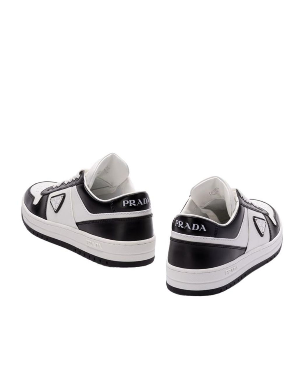 Prada Black "Downtown" Sneakers