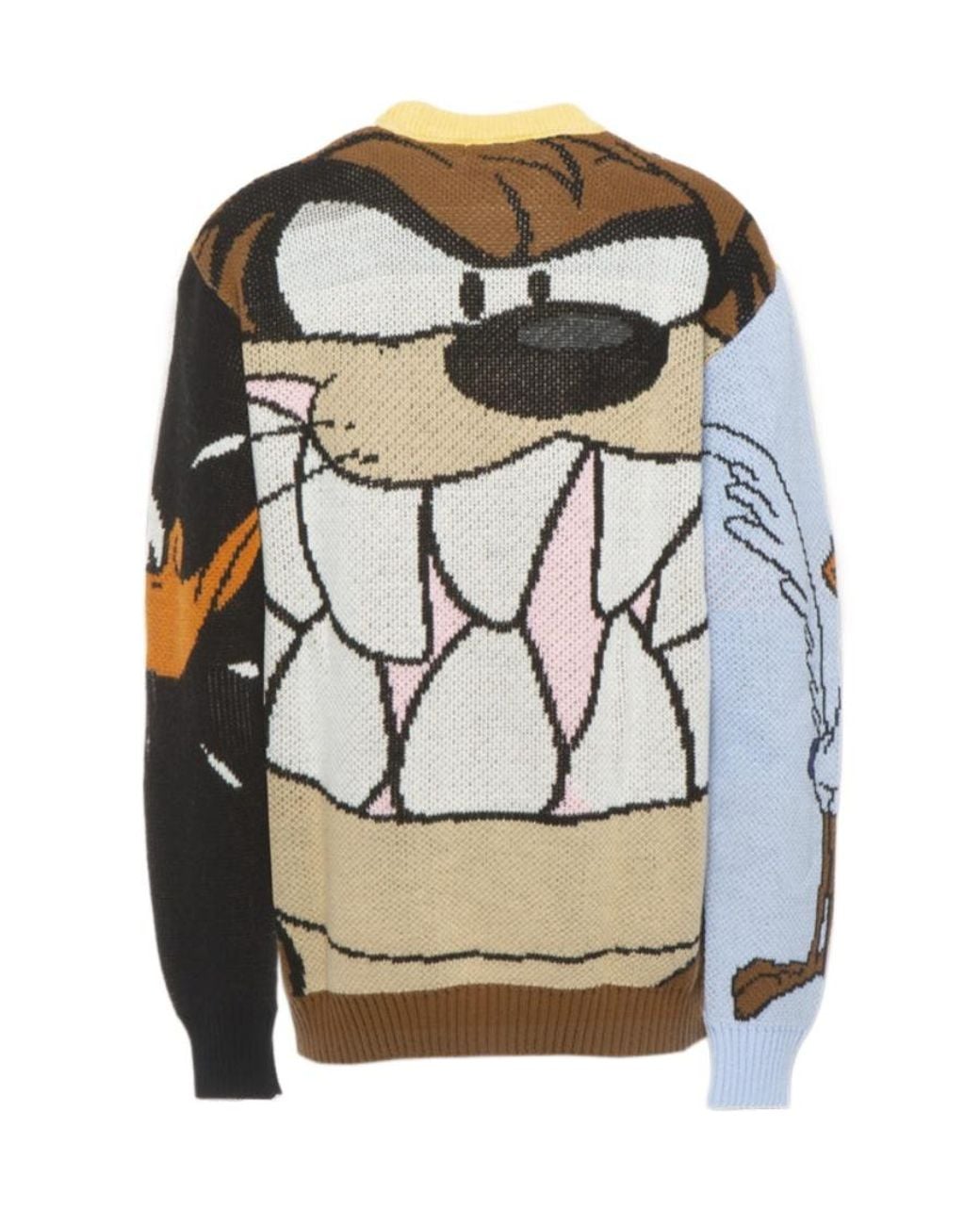 FAMILY FIRST Metallic Long-Sleeved Sweater for men