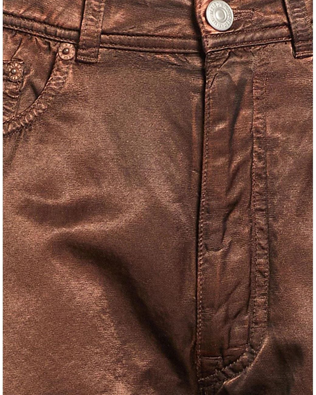 MM6 by Maison Margiela Brown Casual Trousers