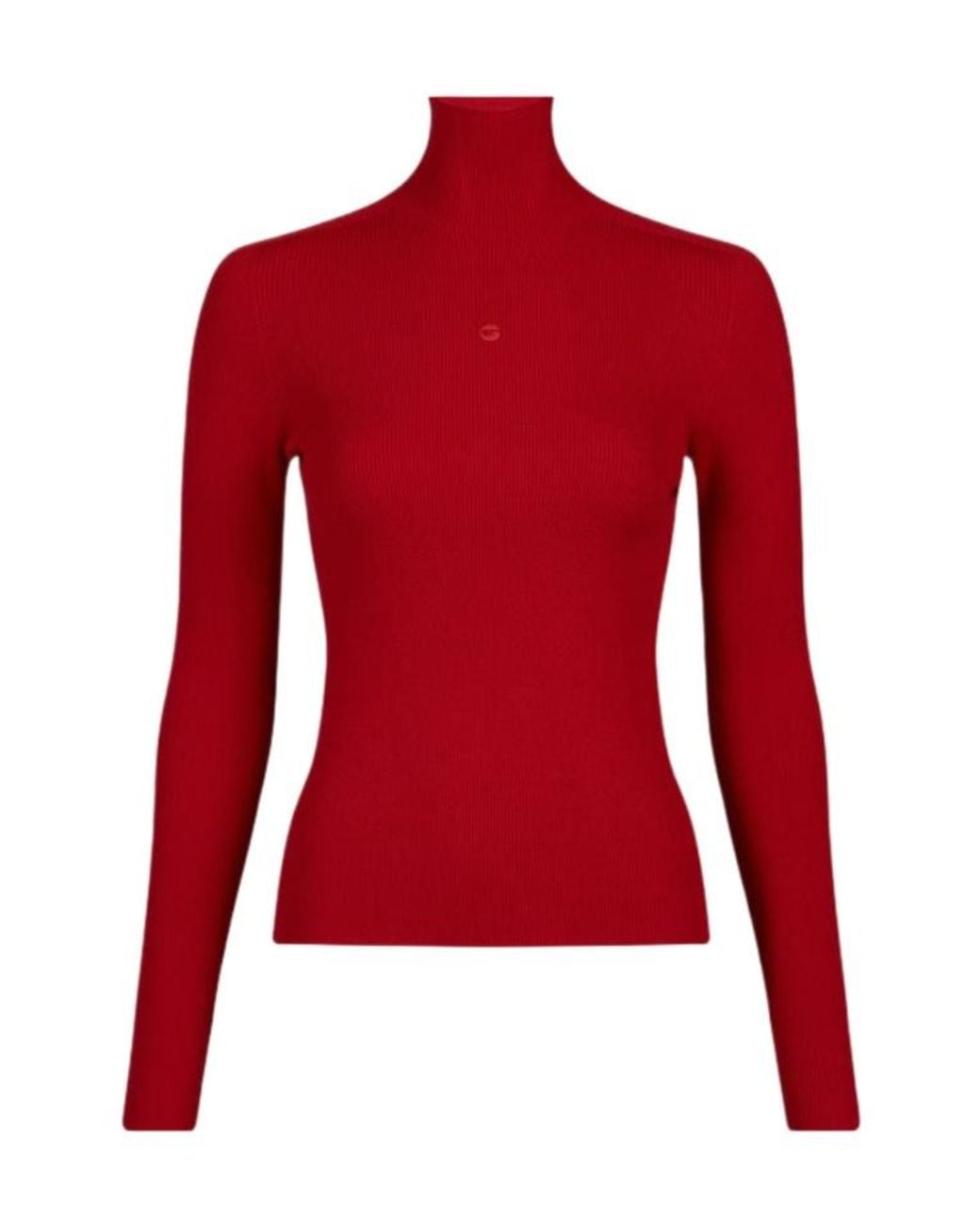 Coperni Red Turtleneck Sweater