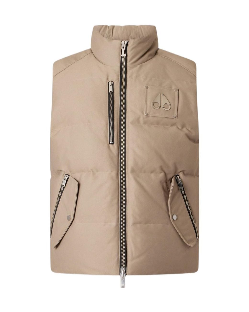 Moose Knuckles Brown Westmount Quilted Vest for men