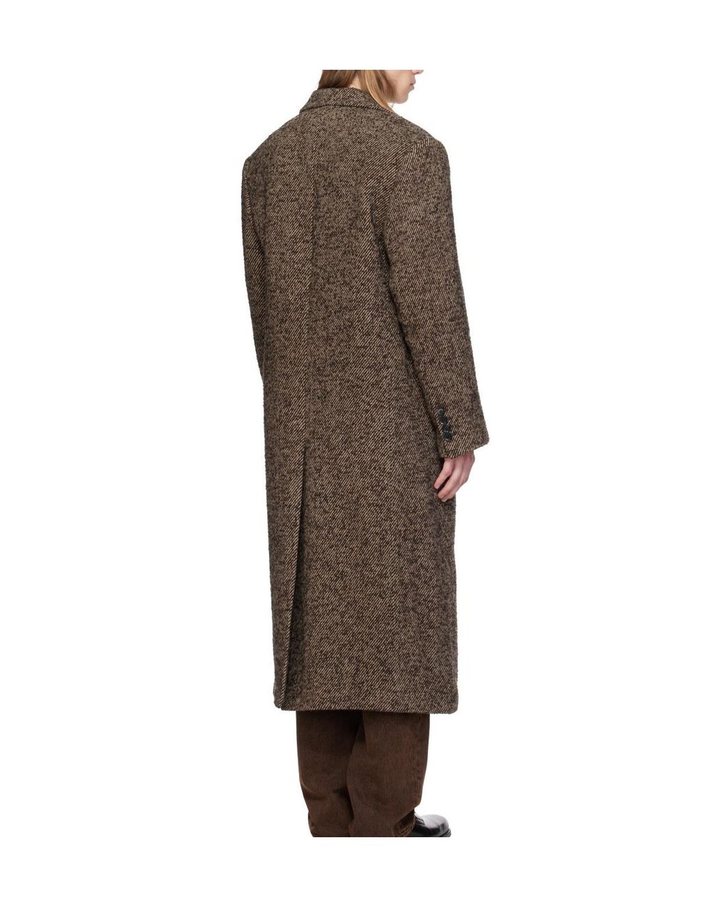MMIC Brown Brume Single Coat for men