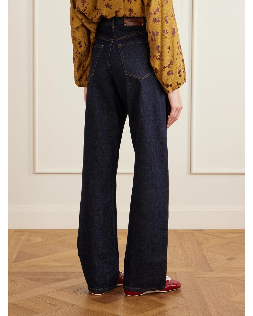 Dries Van Noten Blue Belt-Loop Jeans