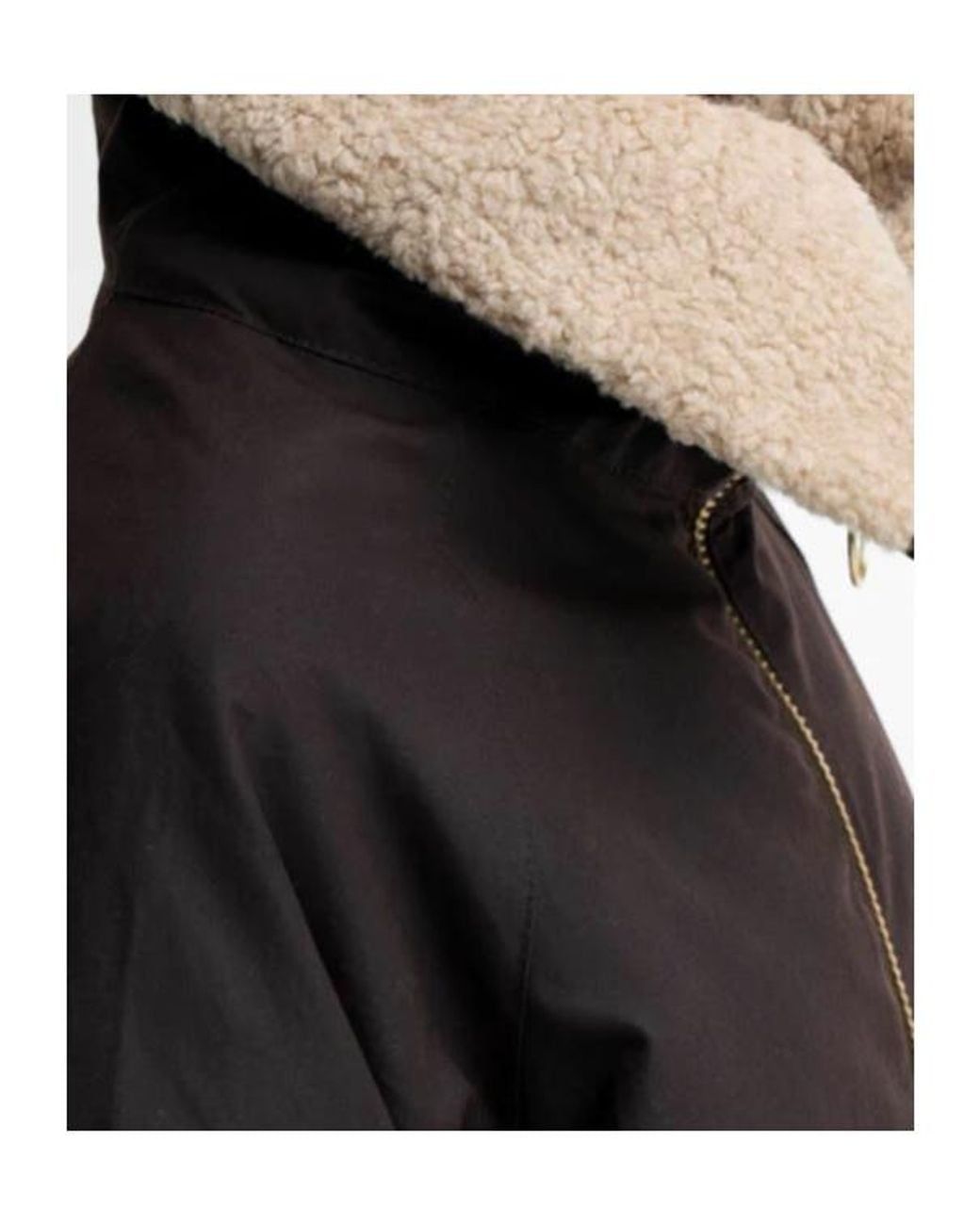Barbour Black Mary Waxed Jacket