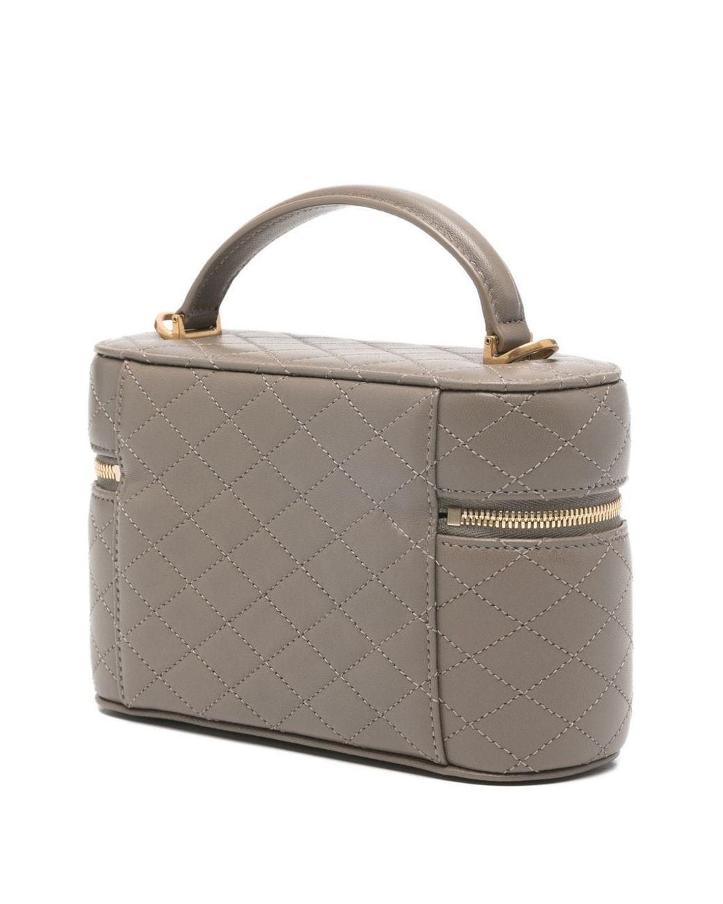 Saint Laurent Gray Gaby Vanity Bag