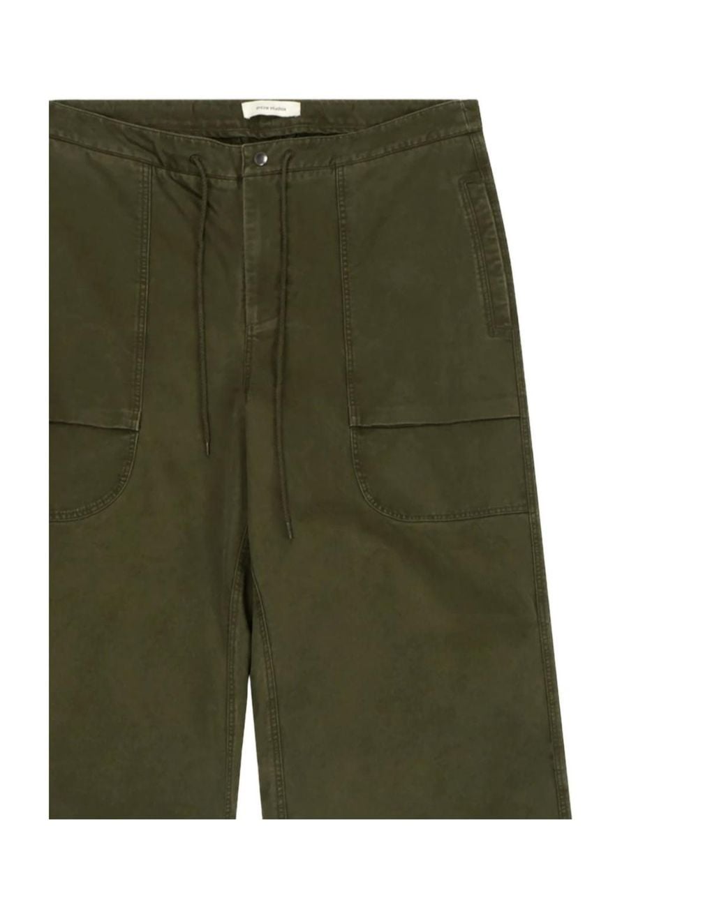 Entire studios Green Barren Straight Leg Cargo Pants for men