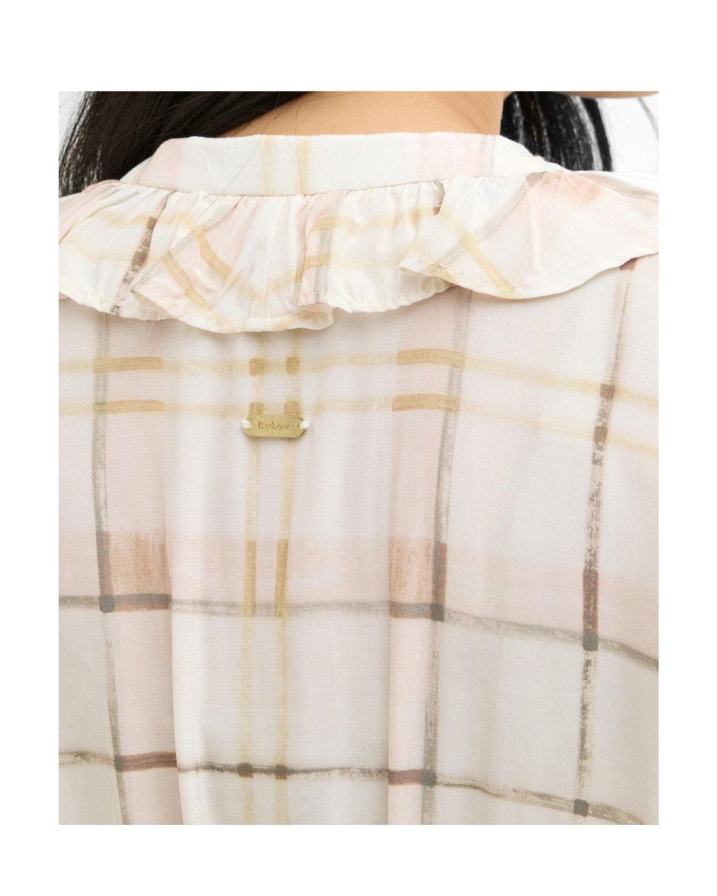 Barbour Natural Asker Midi Dress
