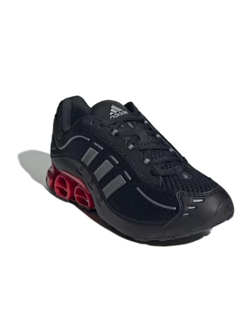 Adidas Originals Black Megaride Mesh-Panelled Sneakers for men