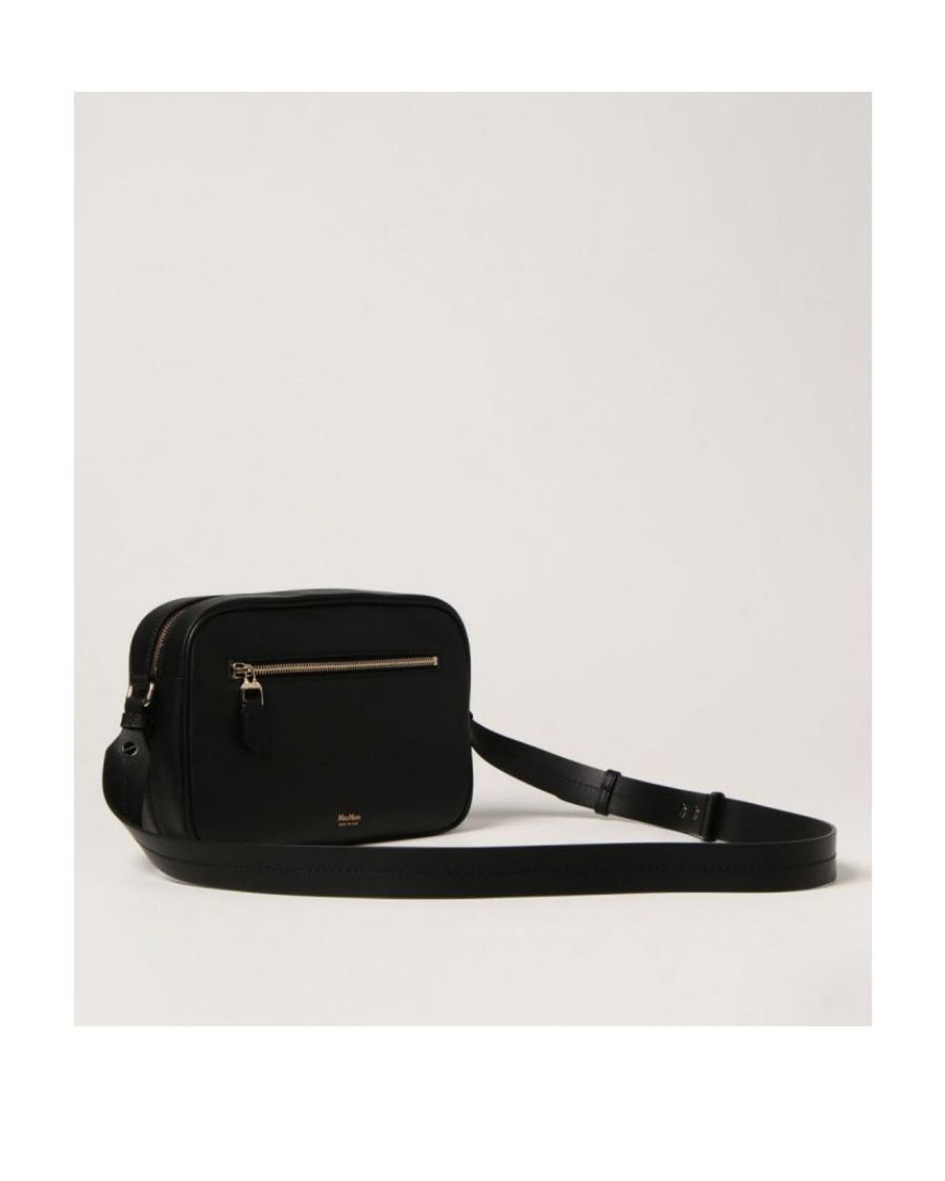 Max Mara Black Logo Satchel