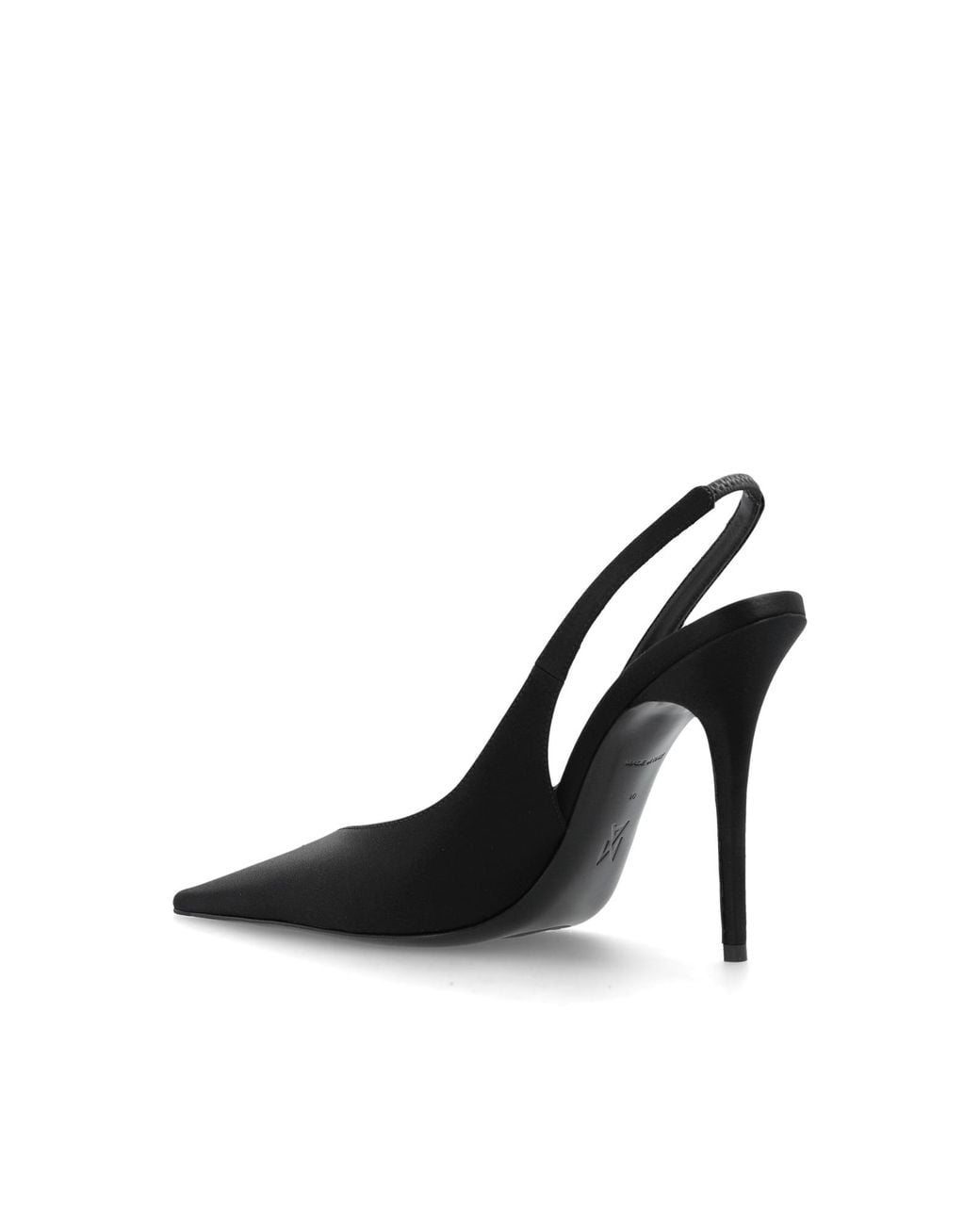 AMINA MUADDI Black Anok Slingback High-Heeled Sandals